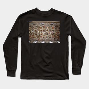 Sistine chapel in the Vatican museum Long Sleeve T-Shirt